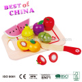 Hot Wooden Toy, Fruit Toy, Cutting Game for kids, Wooden Toy EN71 Best of China Friut Cut for kids